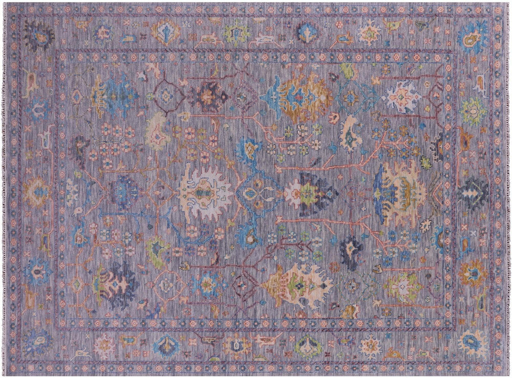 Turkish Oushak Hand Knotted Wool Rug - Manhattan Rugs
