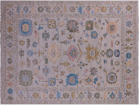 Turkish Oushak Handmade Wool Rug - Manhattan Rugs