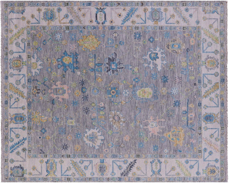 Hand-Knotted Turkish Oushak Wool Rug - Manhattan Rugs