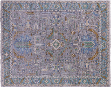 Heriz Serapi Hand-Knotted Wool Rug - Manhattan Rugs