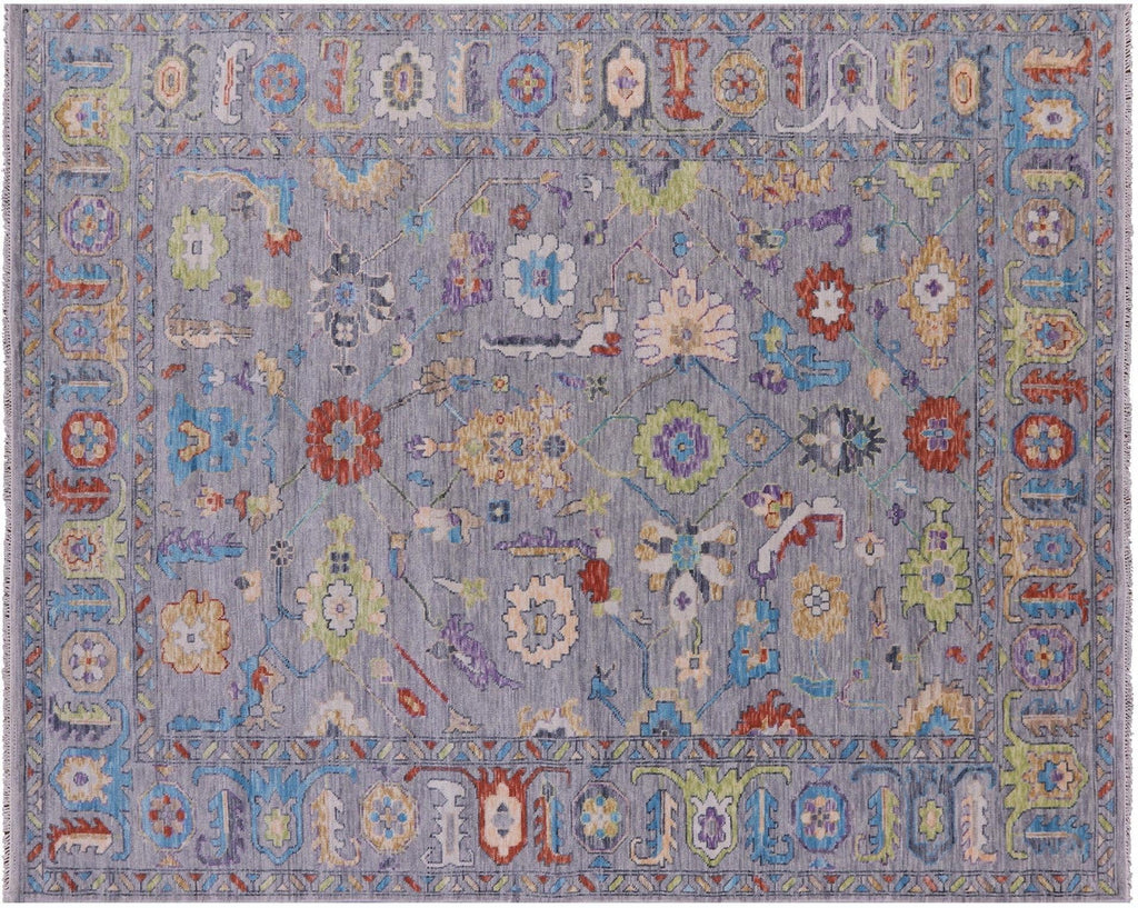 Turkish Oushak Hand-Knotted Wool Rug - Manhattan Rugs