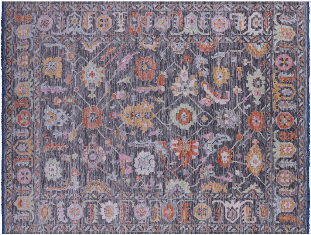 Turkish Oushak Handmade Wool Rug - Manhattan Rugs