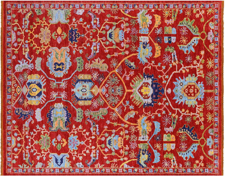 Heriz Serapi Hand-Knotted Wool Rug - Manhattan Rugs