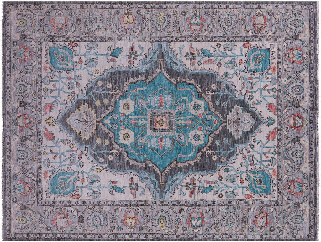 Heriz Serapi Hand Knotted Wool Rug - Manhattan Rugs