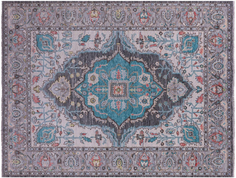 Heriz Serapi Hand Knotted Wool Rug - Manhattan Rugs