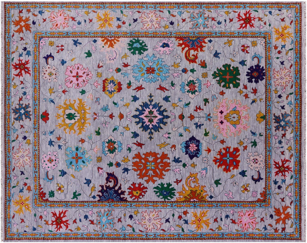 Turkish Oushak Hand Knotted Wool Rug - Manhattan Rugs