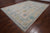 SUPER SALE Ivory Turkish Angora Oushak Hand-Knotted Wool Rug 10' 1" X 14' 0" - Q20071