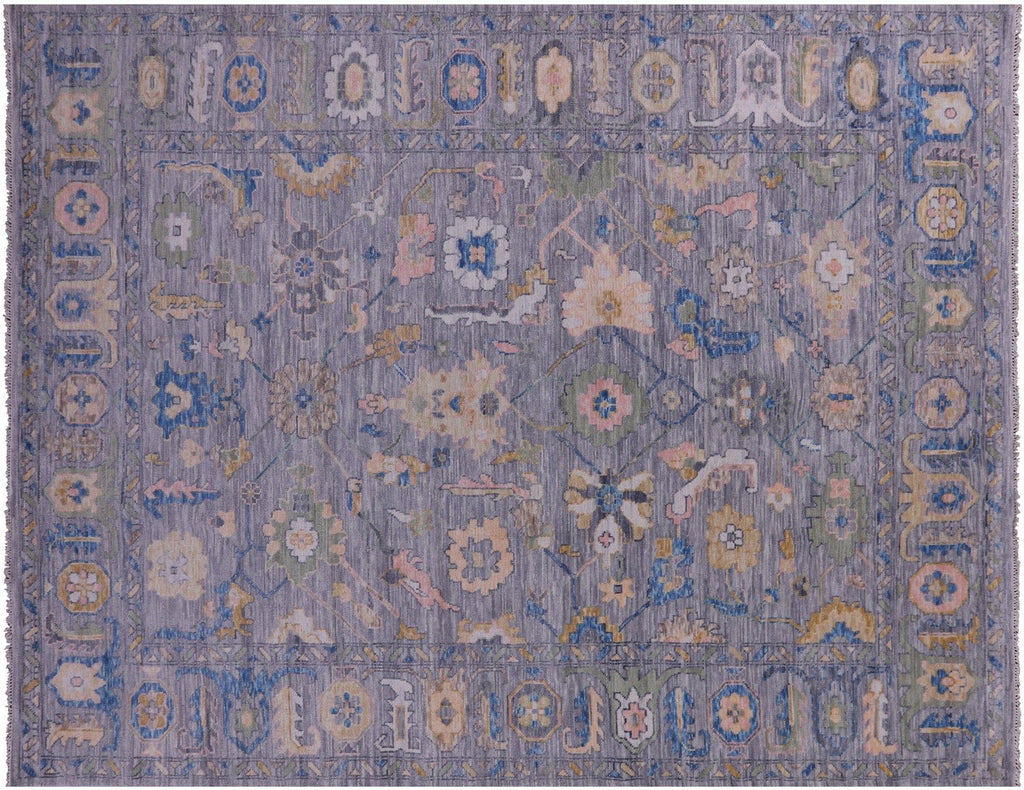 Turkish Oushak Hand Knotted Wool Rug - Manhattan Rugs
