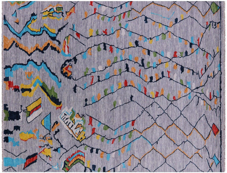 Moroccan Hand Knotted Wool Rug - Manhattan Rugs