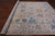 SUPER SALE Ivory Hand-Knotted Turkish Angora Oushak Wool Rug 10' 0" X 14' 2" - Q20082