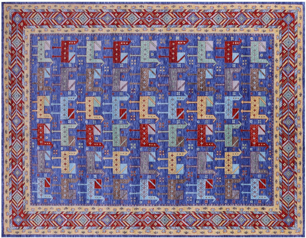 Hand Knotted Heriz Serapi Wool Rug - Manhattan Rugs