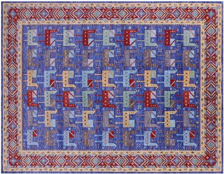 Hand Knotted Heriz Serapi Wool Rug - Manhattan Rugs