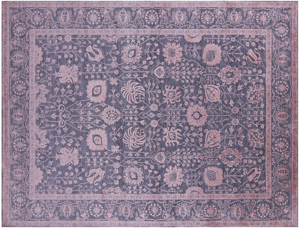 Wool & Silk Handmade Persian Tabriz Rug - Manhattan Rugs