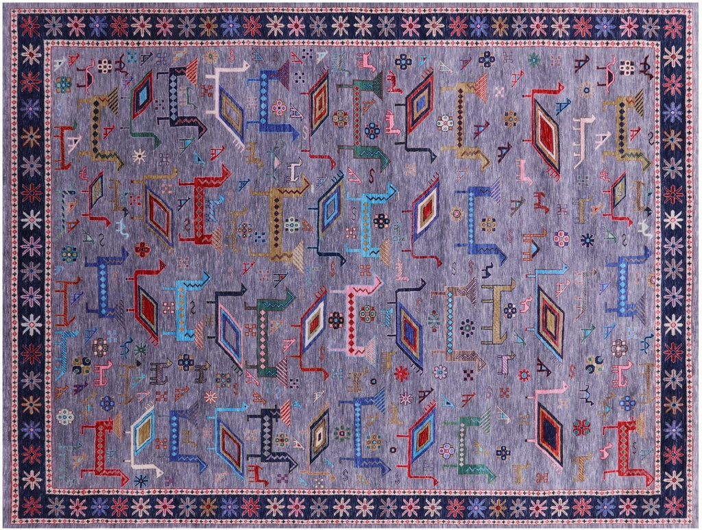 Heriz Serapi Hand Knotted Wool Rug - Manhattan Rugs
