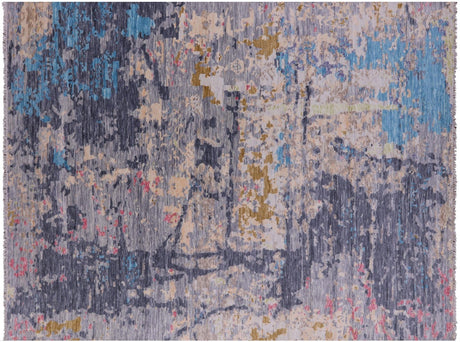 Modern Abstract Handmade Wool Rug - Manhattan Rugs