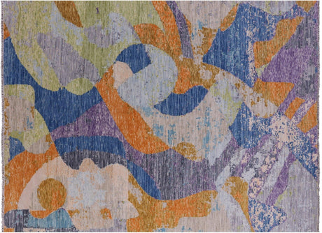 Modern Abstract Handmade Wool Rug - Manhattan Rugs