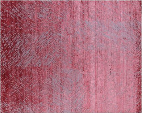 Abstract Modern Handmade Wool & Silk Rug - Manhattan Rugs