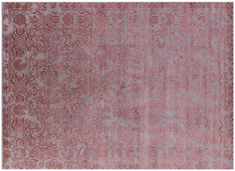 Persian Kashan Wool & Silk Hand-Knotted Rug - Manhattan Rugs