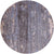Round Hand Knotted Wool & Silk Abstract Rug - Manhattan Rugs