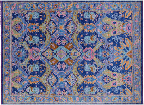 Hand Knotted Kazak Wool Rug - Manhattan Rugs