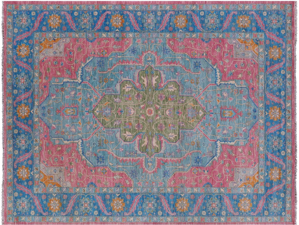 Heriz Serapi Hand-Knotted Wool Rug - Manhattan Rugs