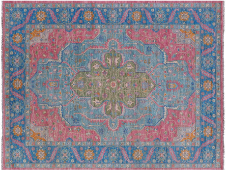 Heriz Serapi Hand-Knotted Wool Rug - Manhattan Rugs
