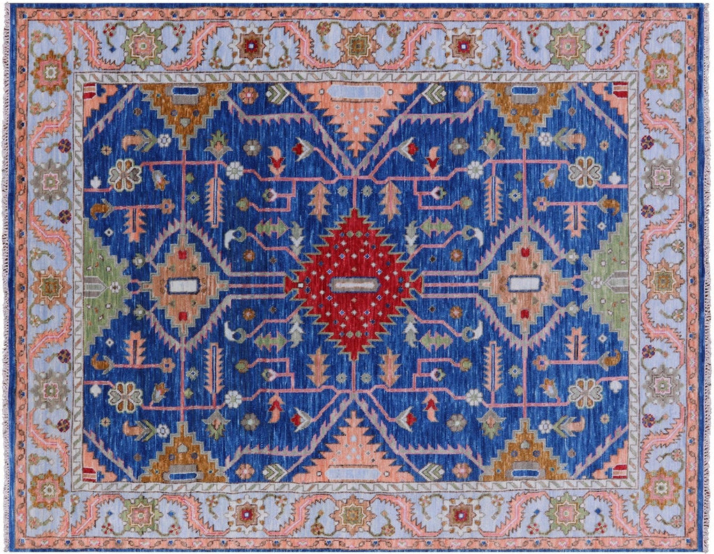 Kazak Hand-Knotted Wool Rug - Manhattan Rugs