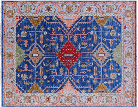 Kazak Hand-Knotted Wool Rug - Manhattan Rugs