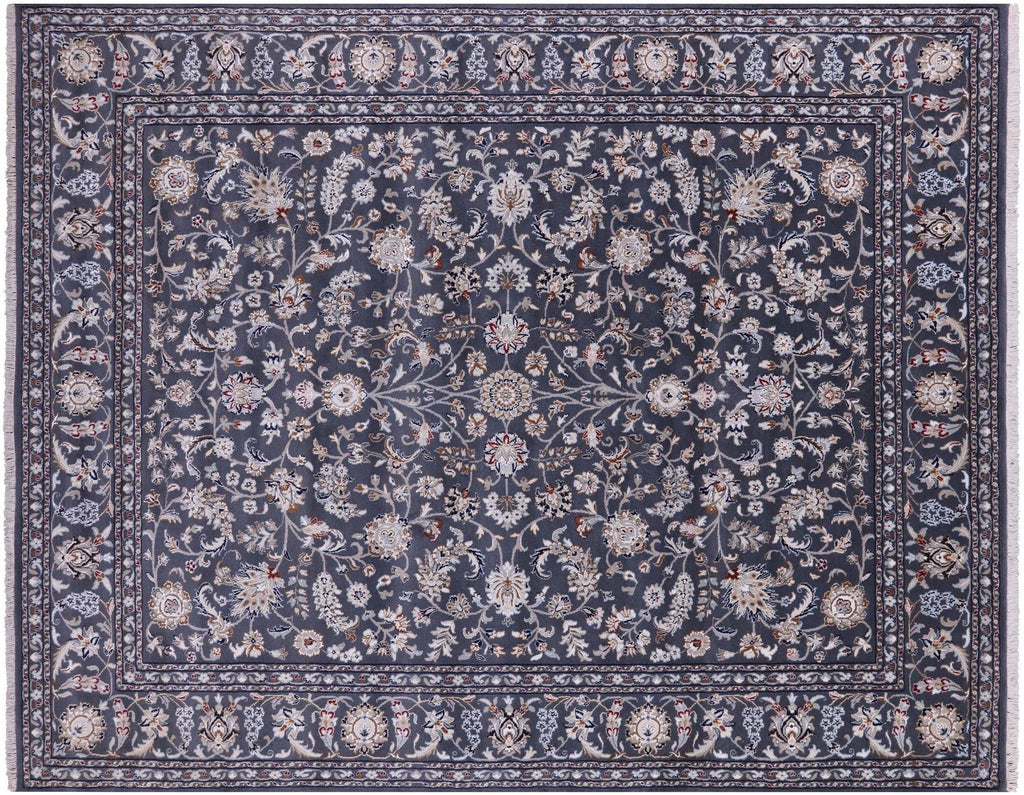 Persian Nain Handmade Wool & Silk Rug - Manhattan Rugs