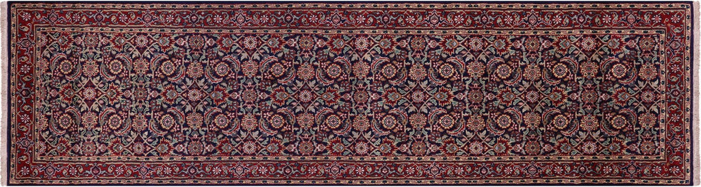 Persian Hill Herati Handmade Runner Rug - Manhattan Rugs