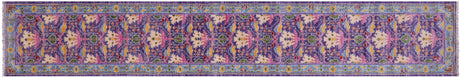 Runner William Morris Hand Knotted Wool Rug - Manhattan Rugs