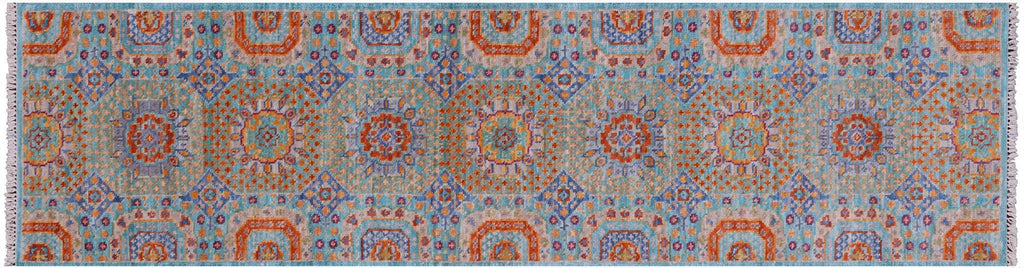 Runner Mamluk Handmade Wool Rug - Manhattan Rugs
