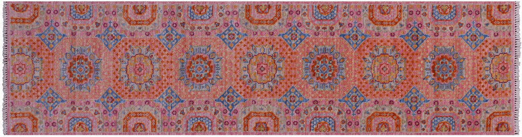 Runner Handmade Mamluk Wool Rug - Manhattan Rugs
