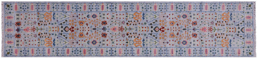 Runner Turkish Oushak Handmade Wool Rug - Manhattan Rugs
