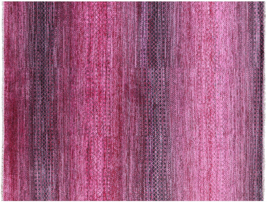 Savannah Grass Hand-Knotted Wool & Silk Rug - Manhattan Rugs