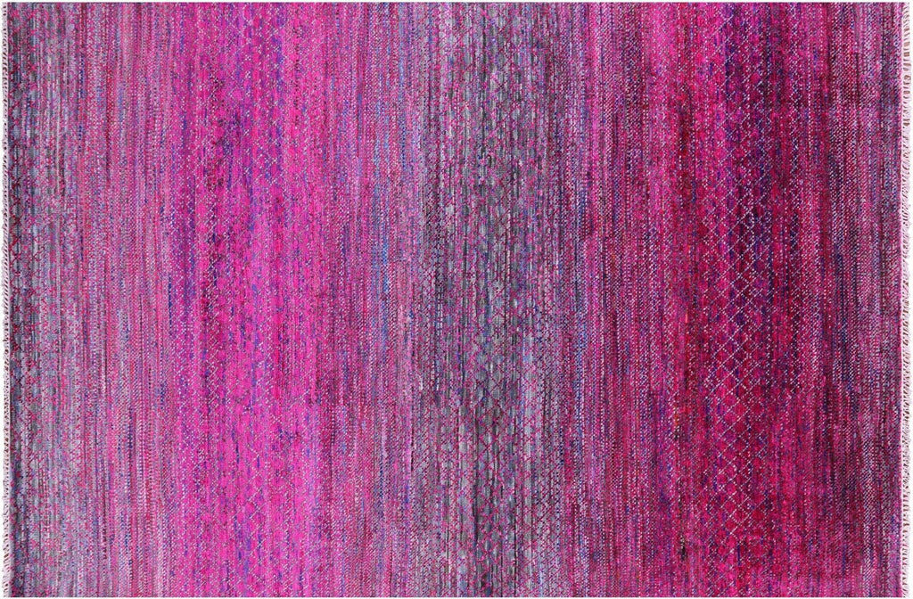 Savannah Grass Wool & Silk Handmade Rug - Manhattan Rugs