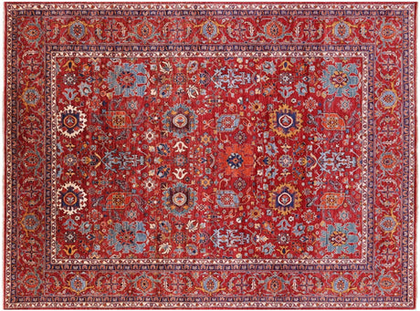 Super Heriz Serapi Hand-Knotted Rug - Manhattan Rugs