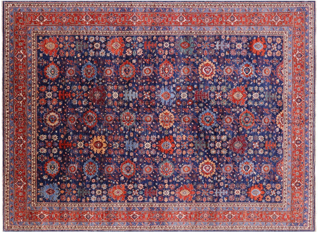 Super Heriz Serapi  Handmade Wool Rug - Manhattan Rugs