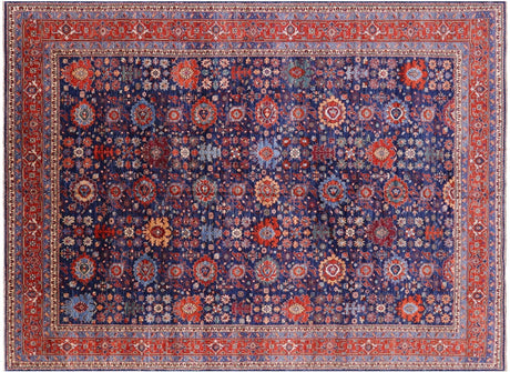 Super Heriz Serapi  Handmade Wool Rug - Manhattan Rugs