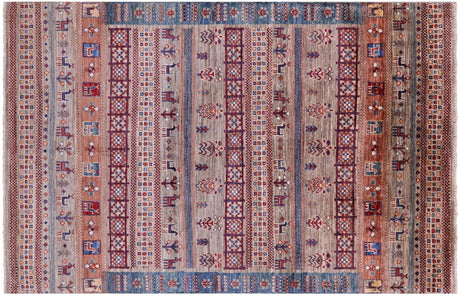 Persian Gabbeh Tribal Handmade Rug - Manhattan Rugs