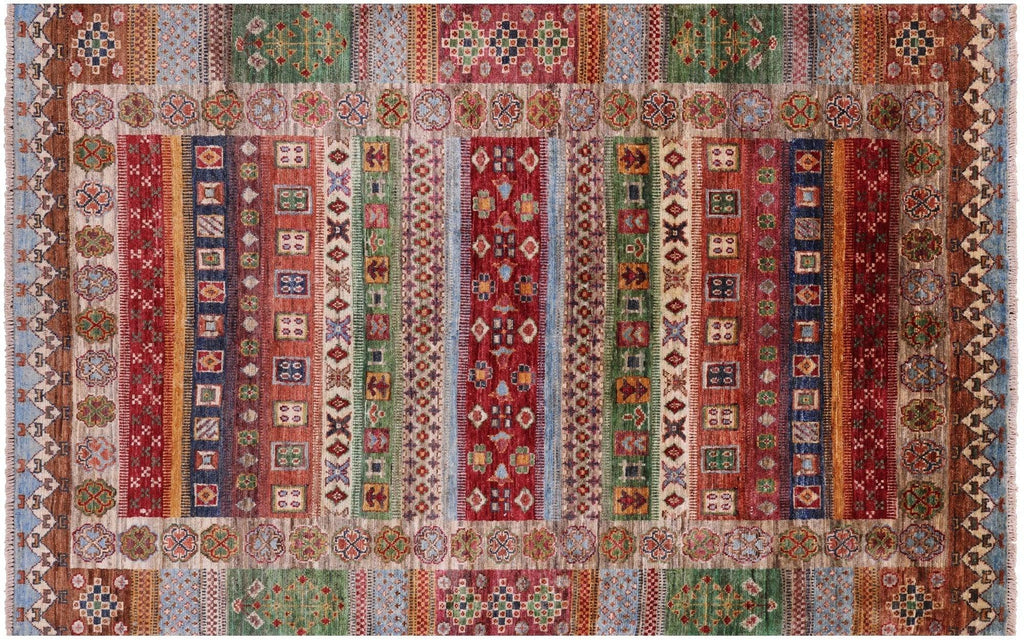 Hand Knotted Persian Gabbeh Tribal Rug - Manhattan Rugs
