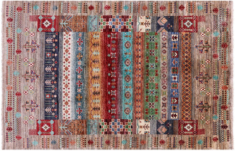 Hand Knotted Persian Gabbeh Tribal Rug - Manhattan Rugs