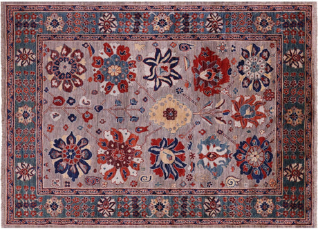 Hand-Knotted Super Heriz Serapi Wool Rug - Manhattan Rugs
