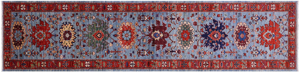 Runner Super Heriz Serapi Handmade Wool Rug - Manhattan Rugs