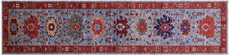 Runner Super Heriz Serapi Handmade Wool Rug - Manhattan Rugs