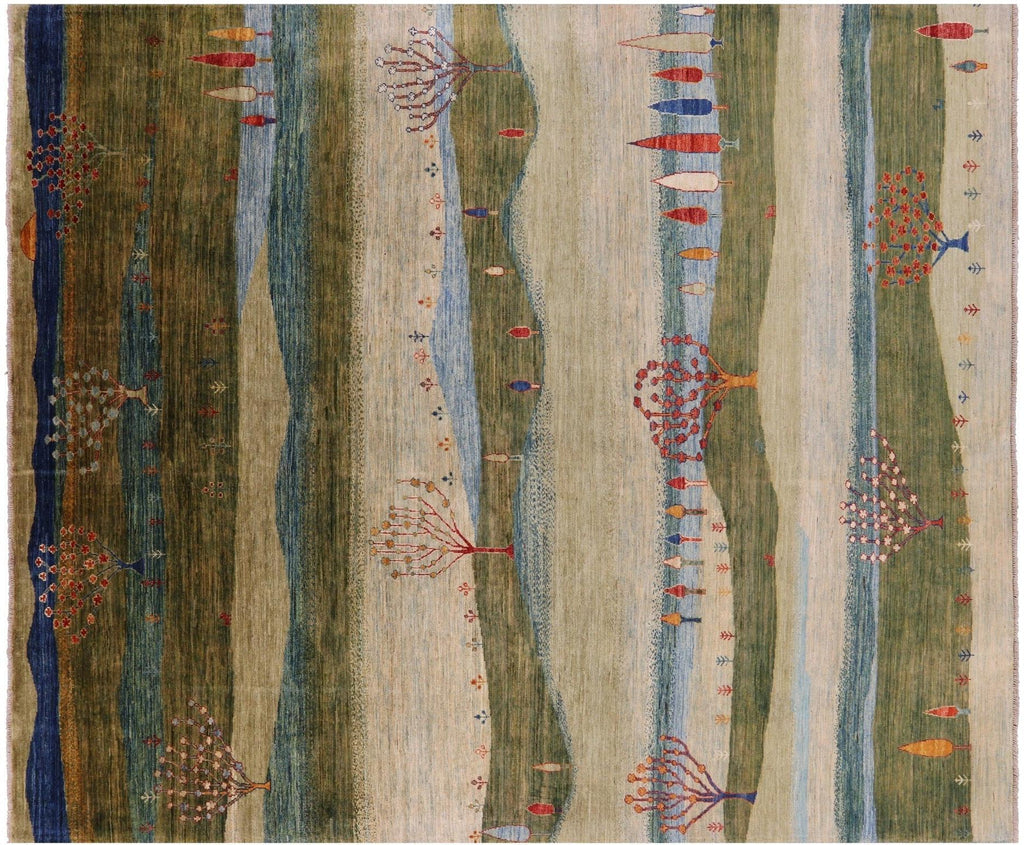 Tribal Persian Gabbeh Handmade Rug - Manhattan Rugs