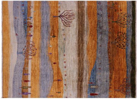 Handmade Persian Gabbeh Tribal Rug - Manhattan Rugs