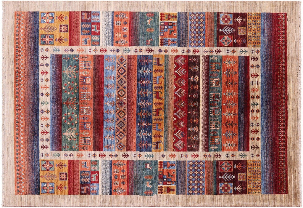 Handmade Tribal Persian Gabbeh Rug - Manhattan Rugs