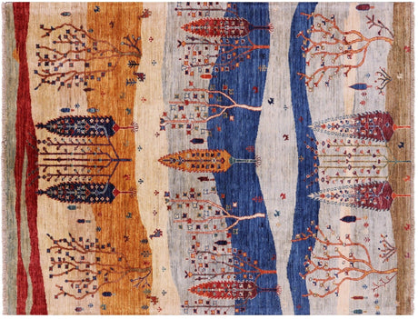 Tribal Persian Gabbeh Handmade Rug - Manhattan Rugs