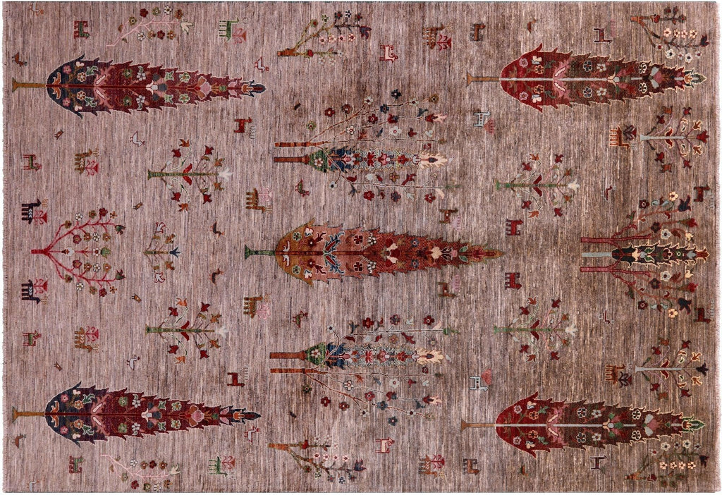 Handmade Persian Gabbeh Tribal Wool Rug - Manhattan Rugs